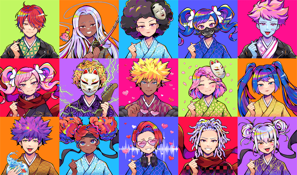 DenDekaDen Spirit Key Avatars